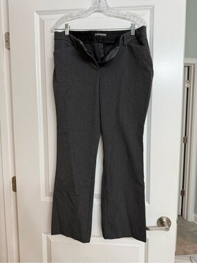 Express editor barely boot Dark Gray Dress Pant